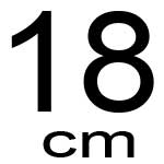 grande 18 cm