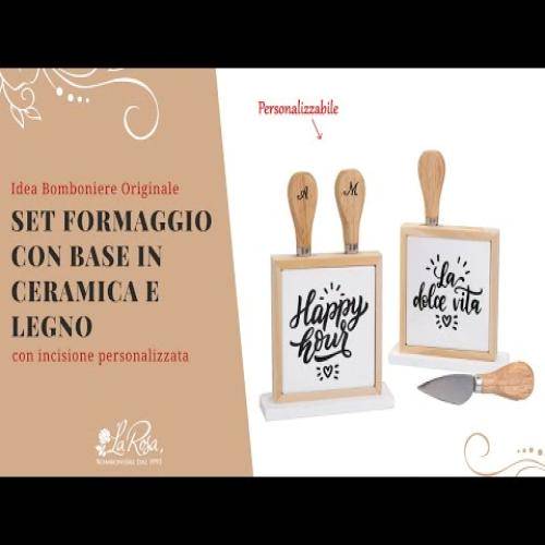 Bigliettini Promessa di Matrimonio Fondo Verde personalizzati - Set di  20, 50 o 100 bigliettini per bomboniere