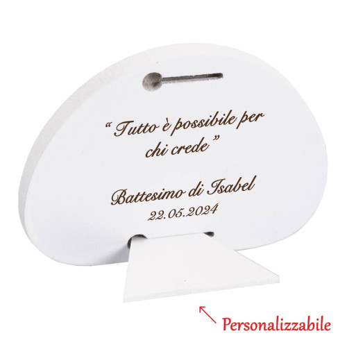 Bomboniere Personalizzate Icona Angioletti con fiori Made in Italy