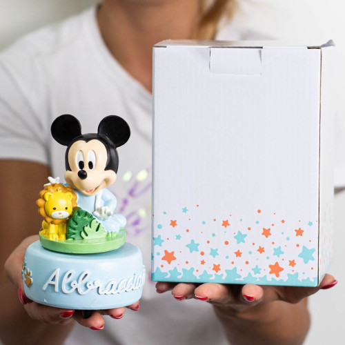 ⚡ OFFERTA LAMPO Bomboniere Linea Disney Baby Topolino su prato con leoncino