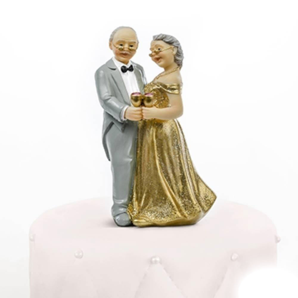 Sposini per Torta matrimonio 50 anni-Nara Bomboniere