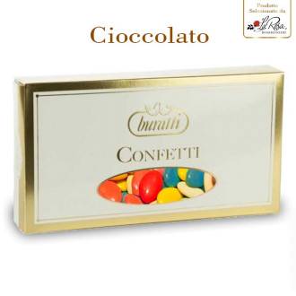 Confetti al cioccolato Colorati misti per Compleanno-Nara Bomboniere