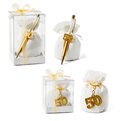 Bomboniere Linea Event 2025 Set regalo Nozze d'Oro 50° Anniversario