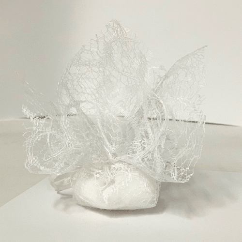 ULTIMI  20 Pezzi Tulle rete bianco 25x25 cm