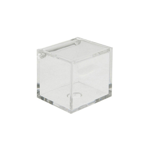 Scatola Plexiglass 12x12x12 Trasparente Bomboniere Portaconfetti