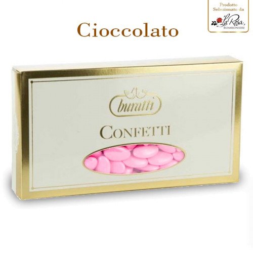 Confetti Buratti Ciocomix Rosa Cioccolato