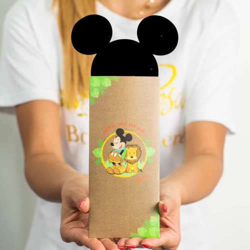 ⚡ OFFERTA LAMPO Bomboniere Linea Disney Into the wild Portachiavi Topolino