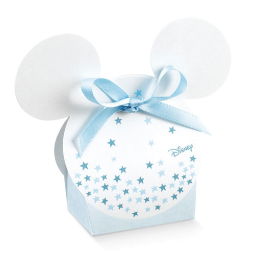 Scatolina porta confetti Disney rosa o azzurra per Battesimo