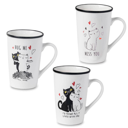 Bomboniere matrimonio Tazza mug con gattini innamorati