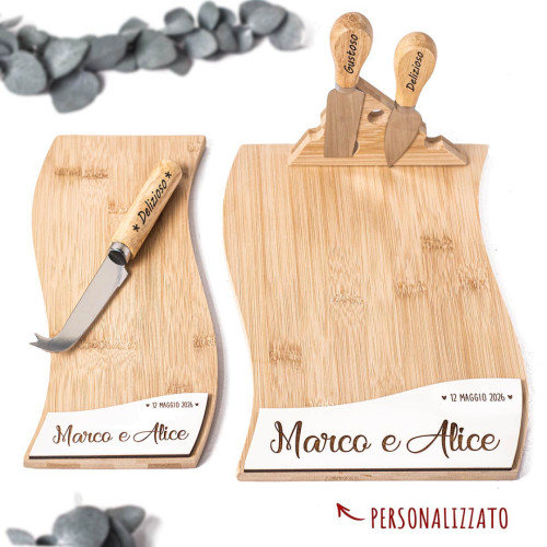 Bomboniere Matrimonio Originali e Personalizzate Tagliere per Formaggio