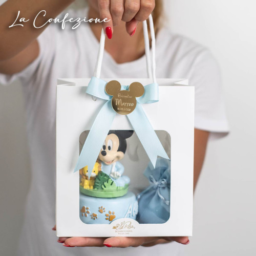 ⚡ OFFERTA LAMPO Bomboniere Linea Disney Baby Topolino su prato con leoncino