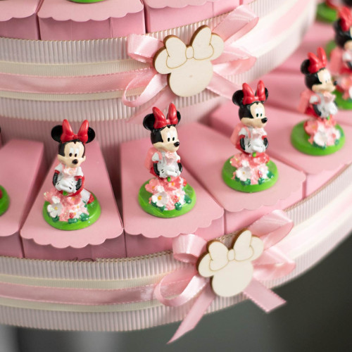 Torta Bomboniere Disney  femmina con Minnie da 35 fette