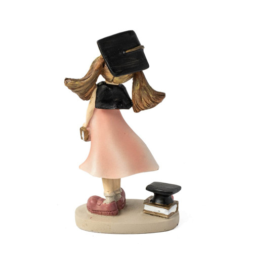 Cake Topper Laurea Centro Torta Ragazzi Laureati con tocco e pergamena