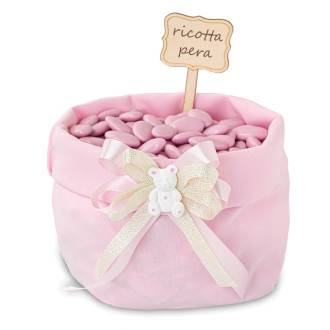 2 PZ CANNONE SPARA CORIANDOLI NASCITA BIMBA PARTY È NATA ROSA 30 CM