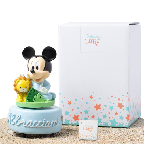 ⚡ OFFERTA LAMPO Bomboniere Linea Disney Baby Topolino su prato con leoncino