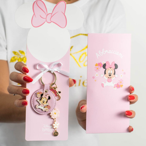 ⚡ OFFERTA LAMPO Bomboniere Linea Disney Baby Portachiavi Minnie