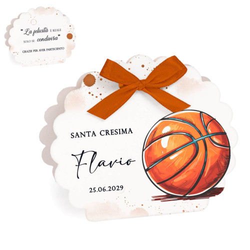 Scatoline Portaconfetti Personalizzabili tema Basket