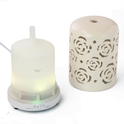 Bomboniere originali Diffusore Ultrasuoni con LED in ceramica OFFERTISSIMA