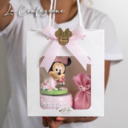 ⚡ OFFERTA LAMPO Bomboniere Linea Disney Baby Minnie su prato fiorito