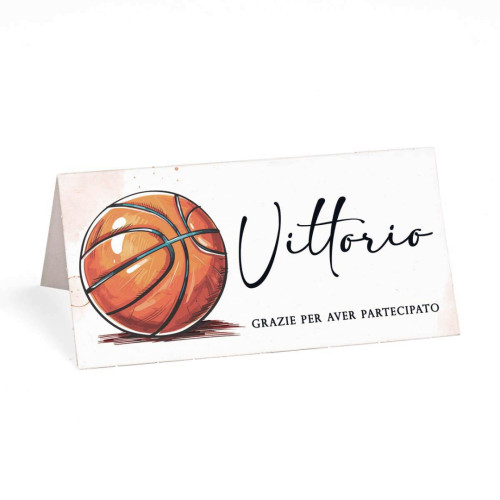 Segnaposto Personalizzabili tema Basket