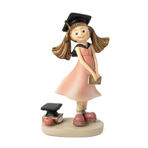 Cake Topper Laurea Centro Torta Ragazzi Laureati con tocco e pergamena