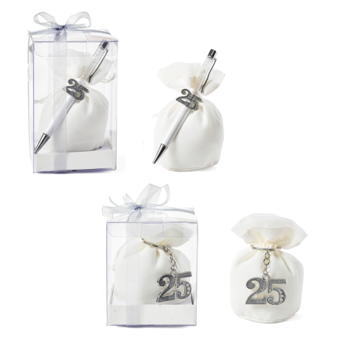 Bomboniere Linea Event 2025 Set regalo Nozze d'Argento 25° Anniversario