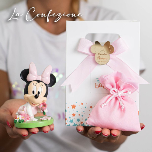 ⚡ OFFERTA LAMPO Bomboniere Linea Disney Baby Minnie su prato fiorito