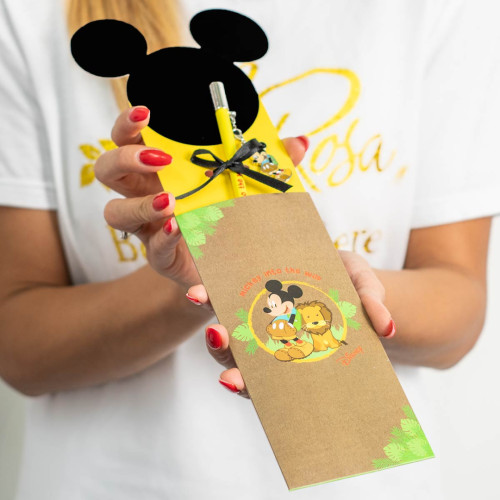 ⚡ OFFERTA LAMPO Bomboniere Linea Disney Into the wild Matita con ciondolo Topolino