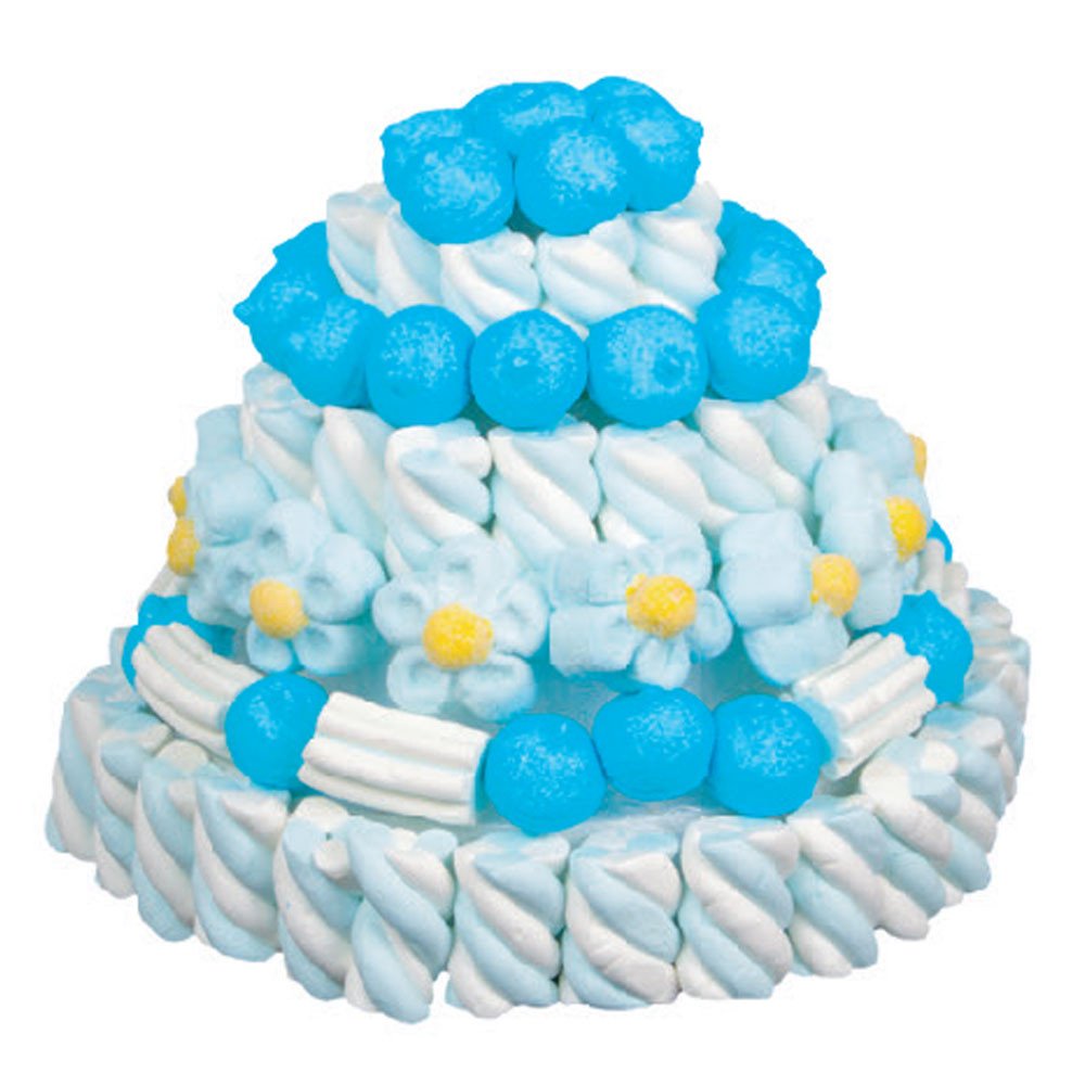 Torta di Marshmallow Azzurra per Maschio onLine per
