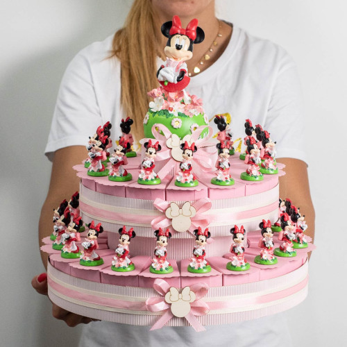 Torta Bomboniere Disney  femmina con Minnie da 35 fette