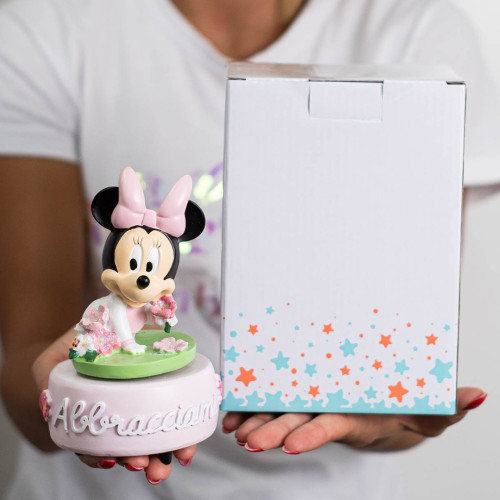 ⚡ OFFERTA LAMPO Bomboniere Linea Disney Baby Minnie su prato fiorito