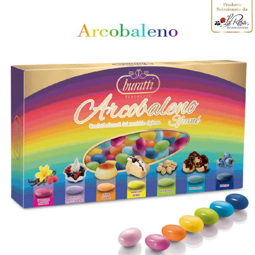 Confetti Buratti - Tenerezze Arcobaleno | 1 kg (Prodotto