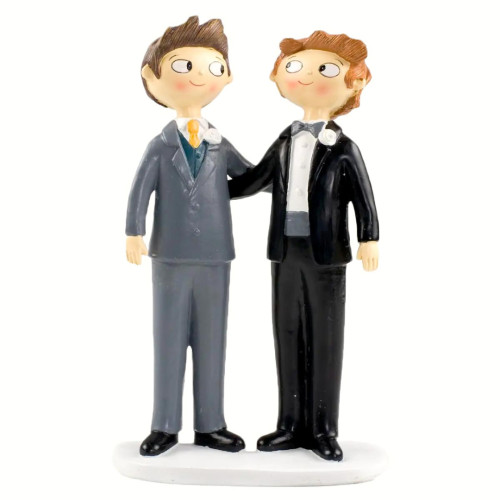 Cake Topper Nozze Gay Uomo