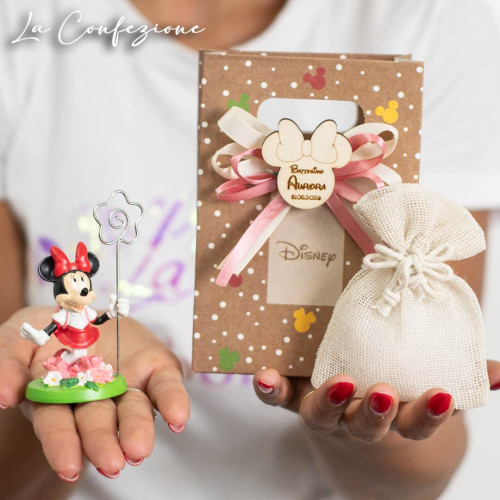 ⚡ OFFERTA LAMPO Bomboniere Linea Disney Love Natural Minnie su prato fiorito